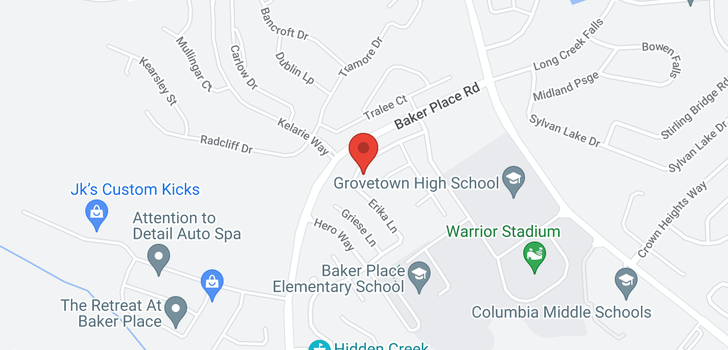 map of 905 Erika Grovetown, GA 30813